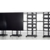 Struttura 1 x 3 Modulare primo monitor h 145 - max 55 in orizzontale - immagine 4