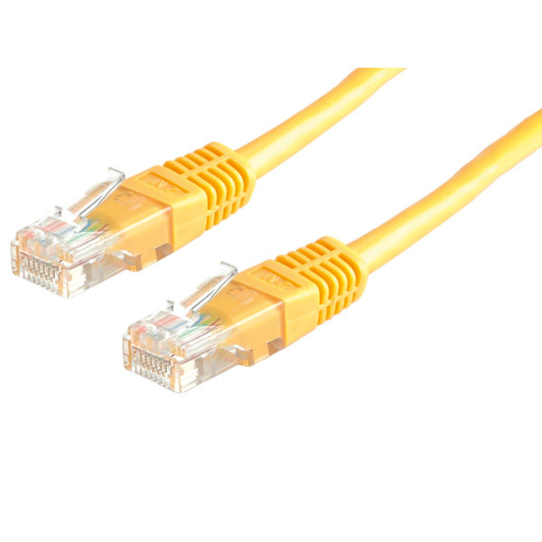 Cavo Economy UTP Cat.6. Giallo. 7m