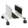 Porta PC da pavimento in metallo - colore silver - immagine 3