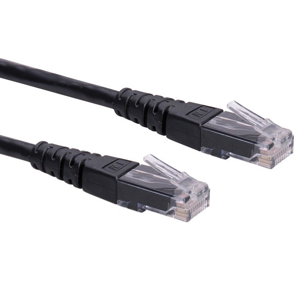 Cavo Top UTP Cat.6. Nero. 1.5m