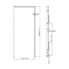 Struttura da soffitto per Samsung OM55N-D - immagine 6