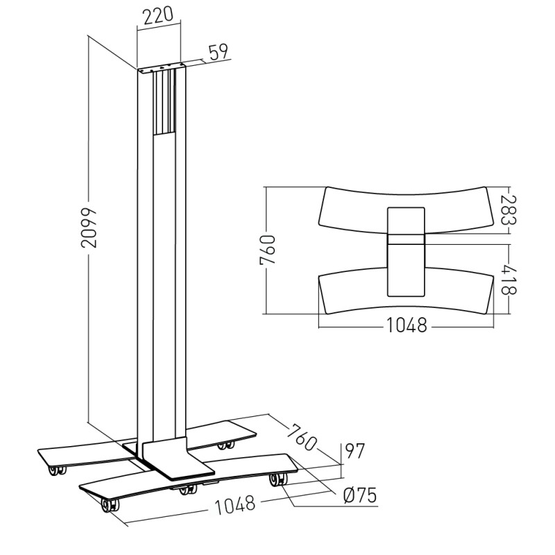 Base per colonna Kross XL - immagine 7