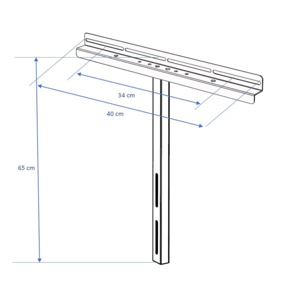 Supporto superiore per Cisco QuadCam