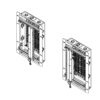 Tempo™ Flat Panel In-Wall Mount System - vesa max 1500x600 - immagine 5