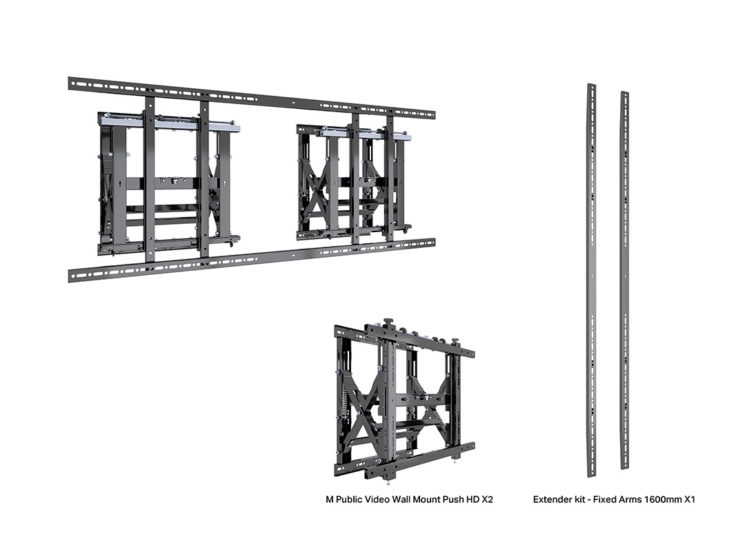 Wall Mount Push 1600x600 - immagine 2